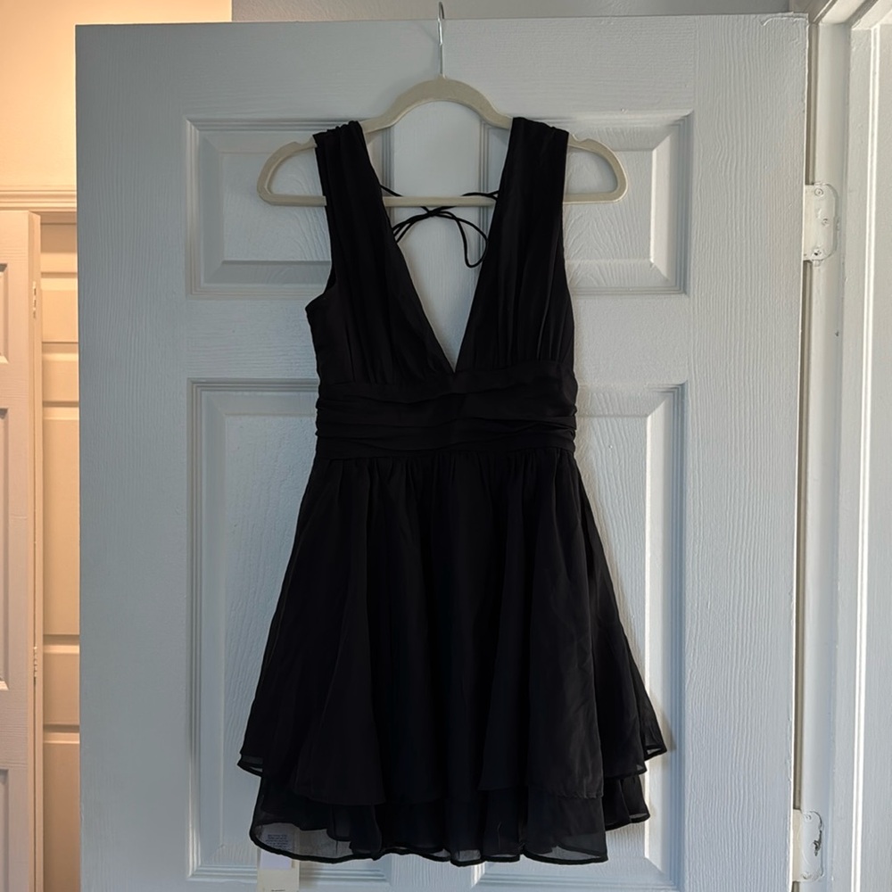 Abercrombie & Fitch Black Mini Dress